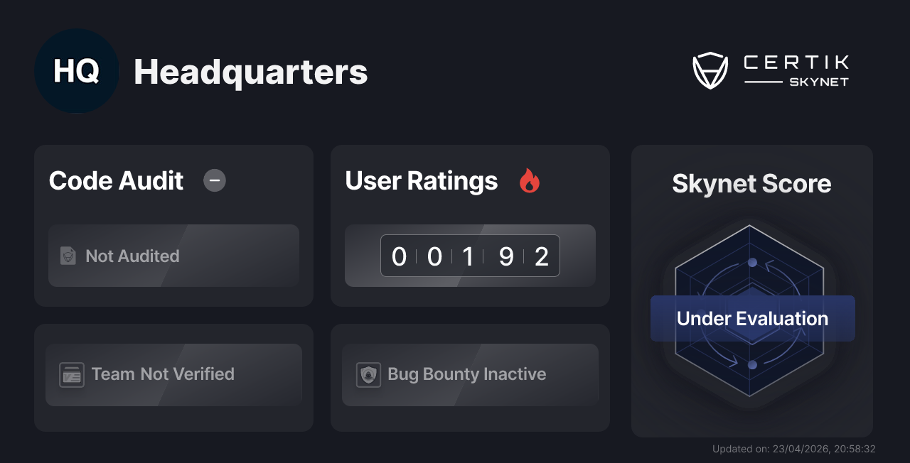 Headquarters Certik Skynet Project Insight