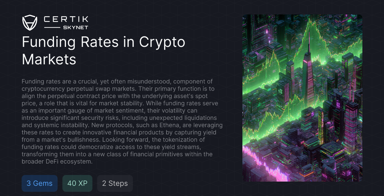 Funding Rates in Crypto Markets - CertiK Quest